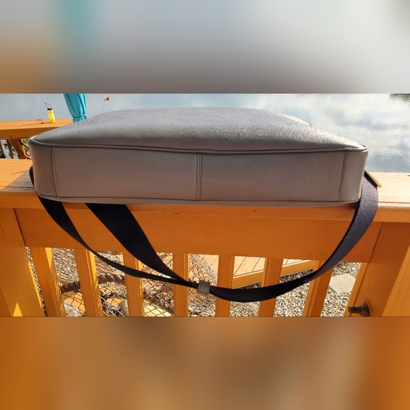 COACH BECKETT SLIM BRIEF LAPTOP CROSSGRAIN BAG - Picture 13 of 13